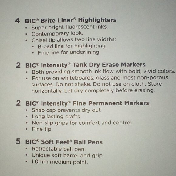 Back to School Bundle 50+ Items:  Paper, Tape, Markers, Pens, Glue & More.  New - Picture 10 of 11